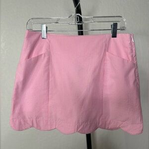 Lilly Pulitzer Pink Striped Mini Skirt